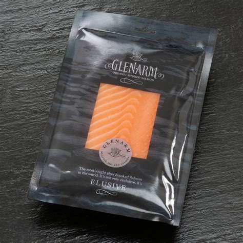 Smoked Salmon 100g Pack Glenarm Organic Salmon