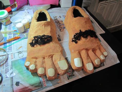 Hobbit Feet Costume : 6 Steps (with Pictures) - Instructables