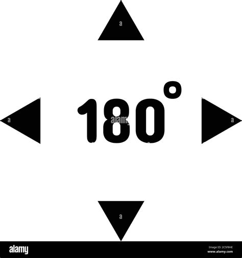 180 degrees angle Stock Vector Images - Alamy