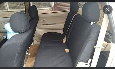 Corduroy Seat Cover Set Toyota Hilux Model Car Parts