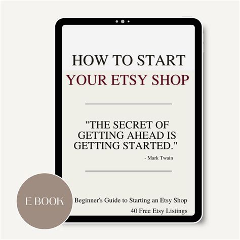 Ebook How To Open Etsy Shop 40 Free Etsy Listings How To Sell On Etsy