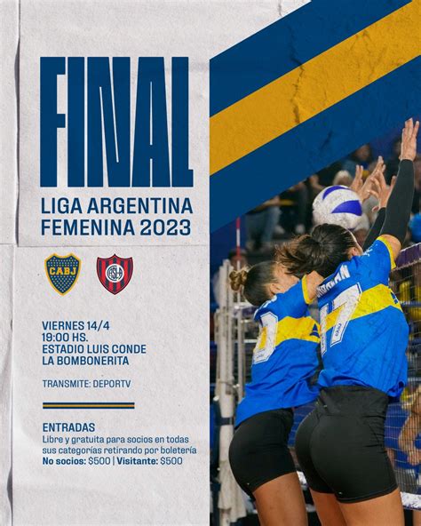 Boca Vóley on Twitter 𝗣𝗥𝗢𝗫𝗜𝗠𝗢 𝗣𝗔𝗥𝗧𝗜𝗗𝗢 LAF Viernes 14 4