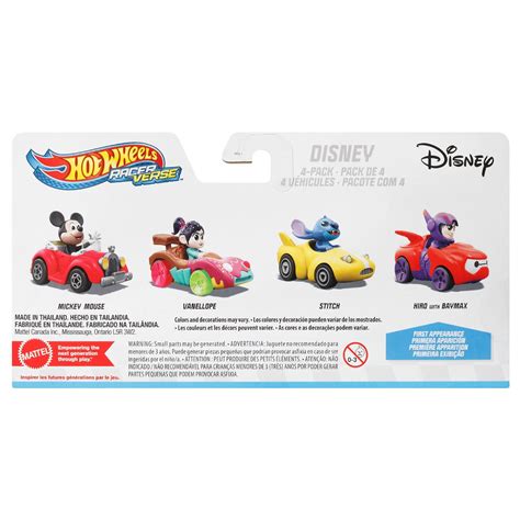 Hot Wheels RacerVerse Disney Vehicle Pack Case Of