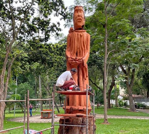 Campo De S O Bento Ganha Escultura De S O Francisco De Assis Guia De