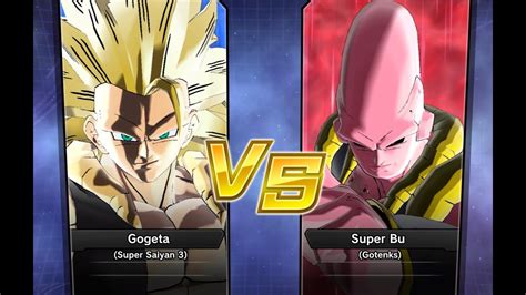 Xenoverse 2 Requested Match PC Gogeta Super Saiyan 3 Vs Super Bu