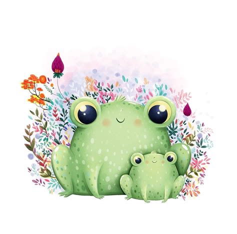 Untitled By Annaemiliak Frog Drawing Frog Art Frog Illustration