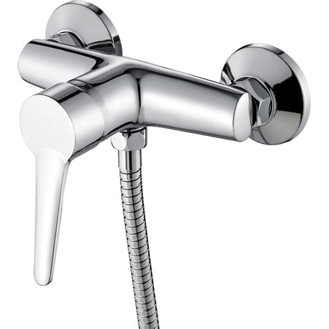 Wall Mounted Bathroom Faucet Bath Tub Mixer Tap With Shower Hose Shower Faucet Hot And Cold