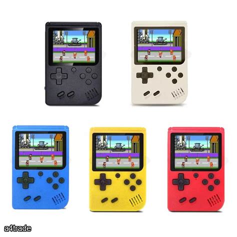 Yellow Handheld Game Console W 400 Classic Games Property Room