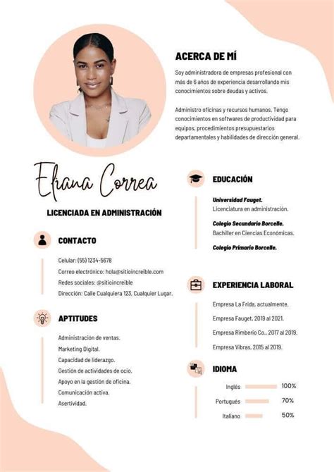 Plantillas Curriculum Vitae Gratis Para Descargar Curriculum Vitae