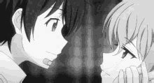 Anime Wet Kiss GIFs | Tenor