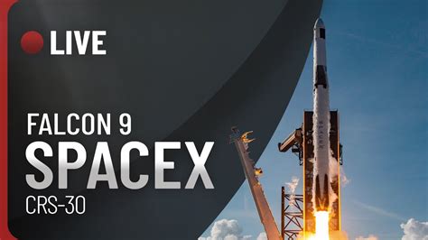 Replay Live Lancement Falcon De Spacex Cargo Dragon Crs Vers L