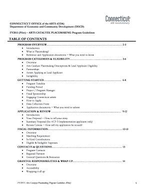 Fillable Online Cultureandtourism ACP Guidelines Tam Edits 9 6 12