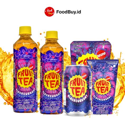 Jual Sosro Fruit Tea Blackcurrant Shopee Indonesia