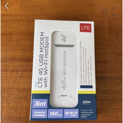 Lte 4g Usb Modem With Wi Fi Hotspotの通販 By チビシロ S Shop｜ラクマ