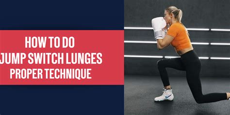 How To Do Jump Switch Lunges | FightCamp