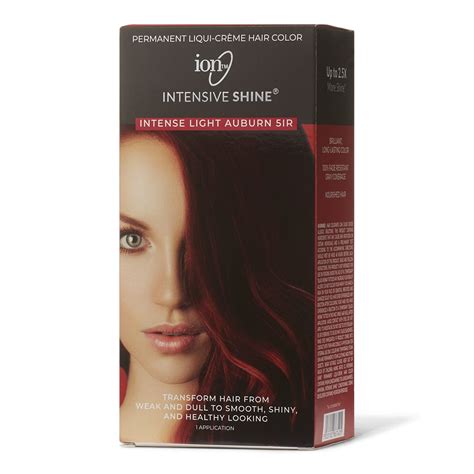 Ion Intensive Shine Hair Color Kit Intense Light Auburn 5ir Hair