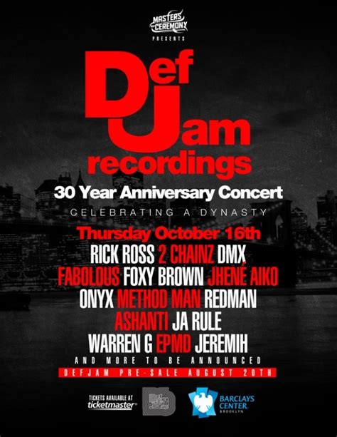 Def Jam Will Celebrate Their 30th Anniversary With A Concert & “Def Jam ...