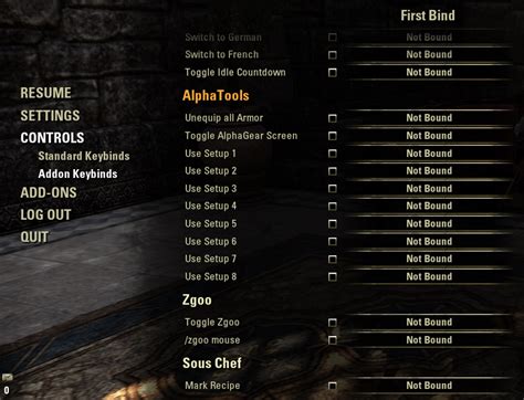 New Player Guide Controls And Keybindings The Elder