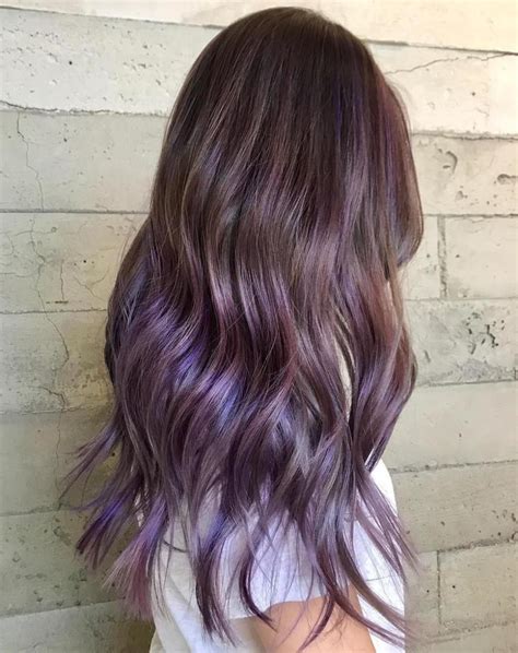 20 Purple Balayage Ideas From Subtle To Vibrant Purple Balayage