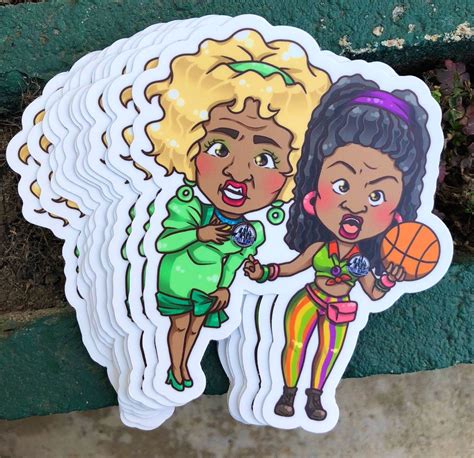 Martin Lawrence Sheneneh and In Living Color Wanda Sticker 5 | Etsy