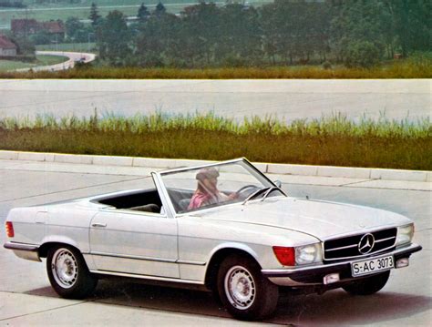 The Mercedes Benz R107 Sl Is Now Half A Century Old Carscoops