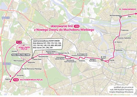 28 marca usprawnienie komunikacji na Nowy Dwór i Muchobór Wielki