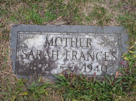 Sarah Frances DeShong Mumma 1872 1940 Memorial Find A Grave