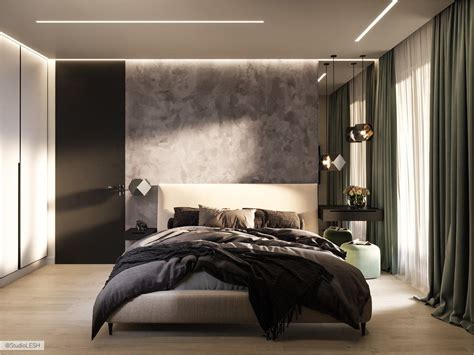 Большая мягкая кровать в спальне родителей - Big cozy bed | Interior ...