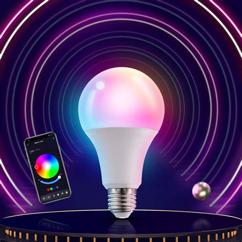 Tuya 10W Smart Light Bulb E27 RGB LED Bluetooth Compatible Mobile