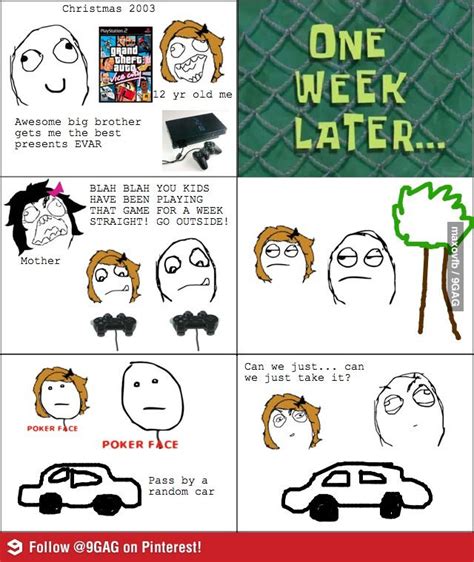 When You Play Too Much Gta Derp Comics Rage Comics New Memes Funny