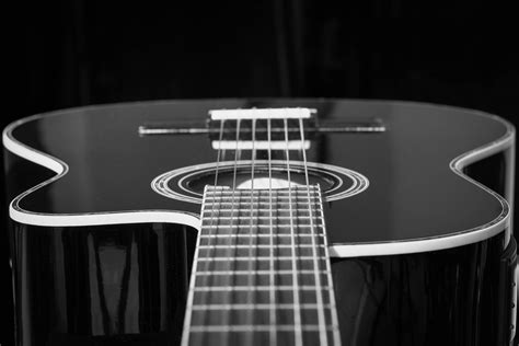 Free Images Music Black And White Acoustic Guitar Concert