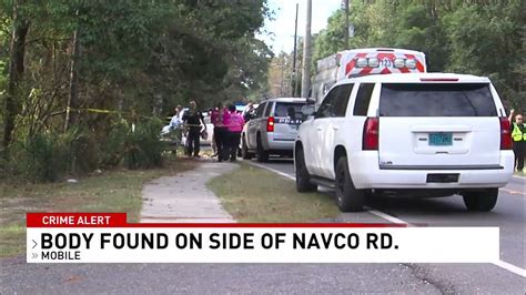 Mobile Police Investigate Body Found Navco Rd At Morningside Dr Nbc