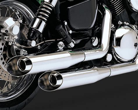 Vance Hines Classic II Classic Bagg Dual Classic II Exhaust Chrome