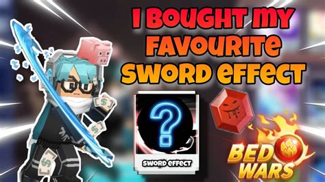 I Finally Bought My Favourite Sword Effect Blockman Go Youtube