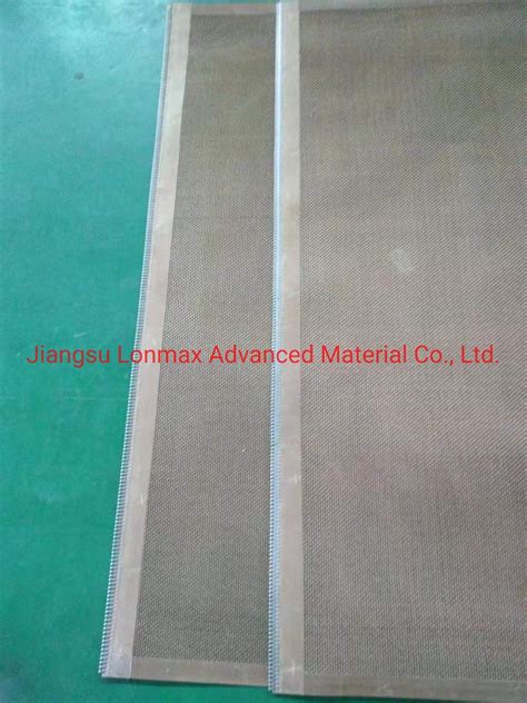 High Quality Ptfe Coated Fiberglass Open Mesh Conveyor Belt For Silk