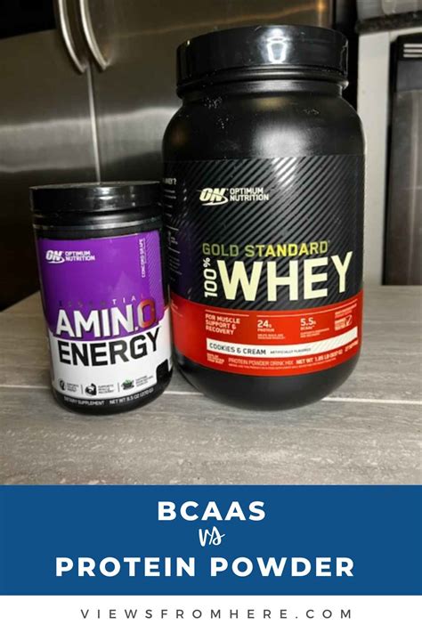 BCAAs vs protein powder: Improve lean muscles mass • Views From Here