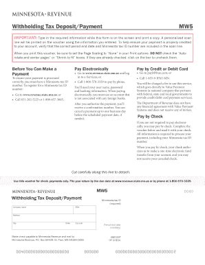 Fillable Online Revenue State Mn Paymntax Form Fax Email Print Pdffiller