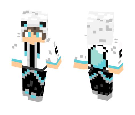 Download Blue Fox Hoodie Minecraft Skin For Free Superminecraftskins