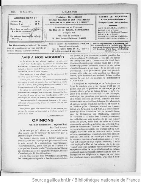 L Éleveur journal hebdomadaire illustré de zoologie appliquée de