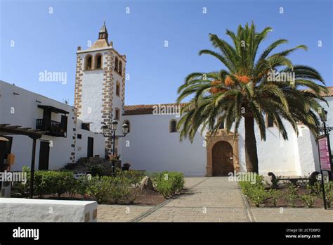 Church of Santa María de Betancuria, picturesque town of Fuerteventura (Spain). This is the ...