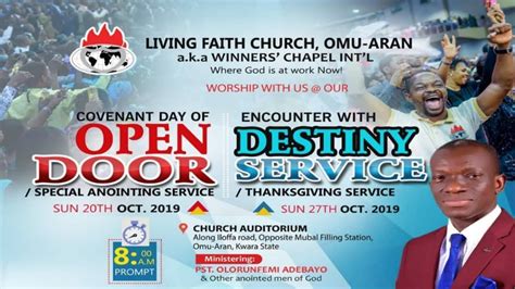 Pre Shiloh Encounter With Destiny Thanksgiving Dedication Service