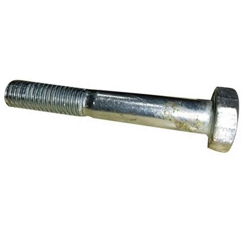 Half Threaded Polished MS Hex Bolt Hot Dip Galvanized HDG At Rs Kg In Choutuppal