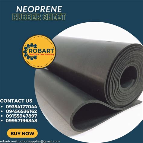 Neoprene Rubber Sheet Commercial Industrial Construction Tools