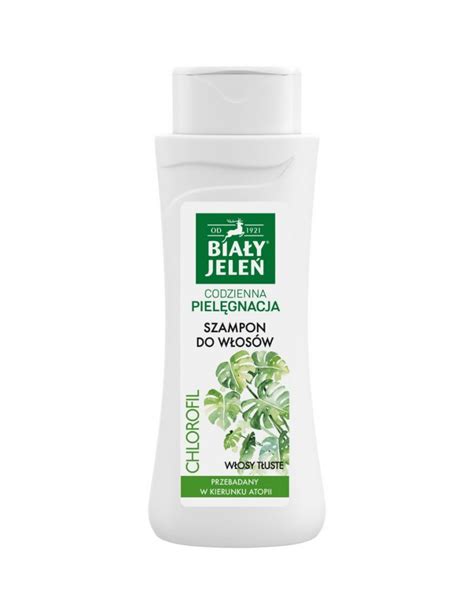 Biały Jeleń szampon do włosów z naturalnym chlorofilem 300ml