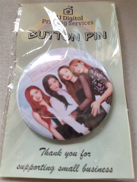 Fan-made KPop Idols Button Pins - Blackpink Group | Lazada PH