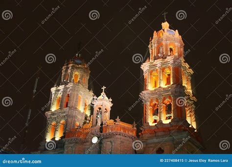 San Luis Potosi Cathedral, Mexico XIX Editorial Image - Image of facade, catholic: 227408415