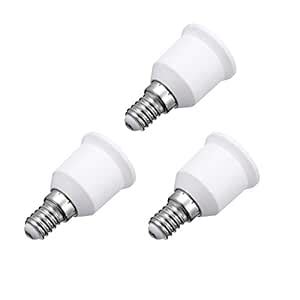 Buy Uxcell Pcs Ac V A E To E Socket Adapter Pbt Lamp Bulb