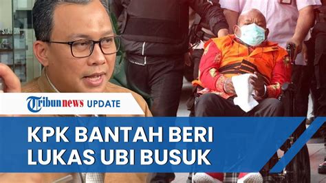 KPK Bantah Klaim Lukas Enembe Diberi Ubi Busuk Di Tahanan Sesuai