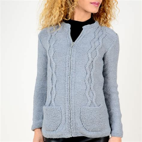 TUTORIAL CARDIGAN LOSANGHE DONNA MERINO ARAN LANE MONDIAL