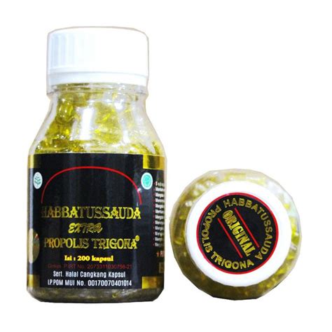 Jual Habbatussauda Extra Propolis Trigona Asli Original Ums Isi